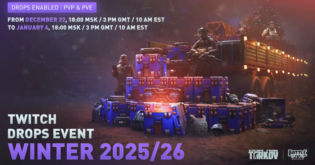 Escape From Tarkov Launches Kolotun Event With Winter Quests and Rewards