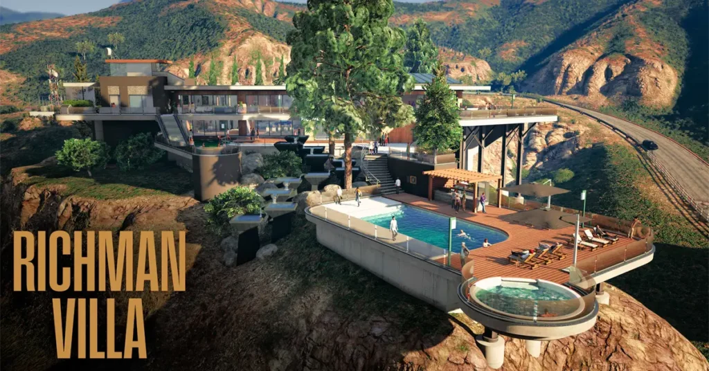 GTA Online Mansions Richman Villa