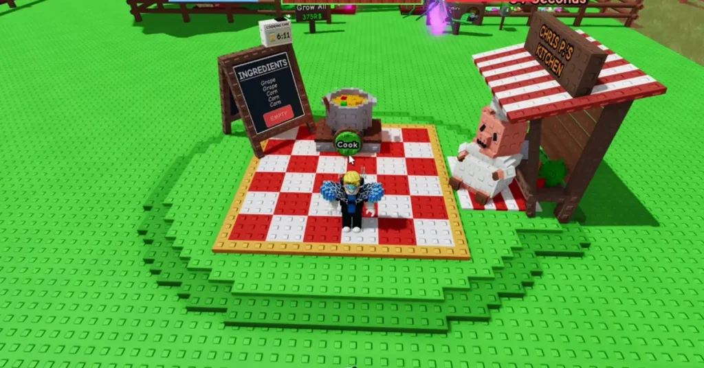 How to Make Cake in Grow a Garden in Roblox