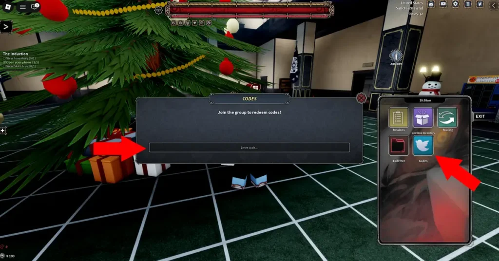 How to Redeem Codes in Roblox Devil Hunter